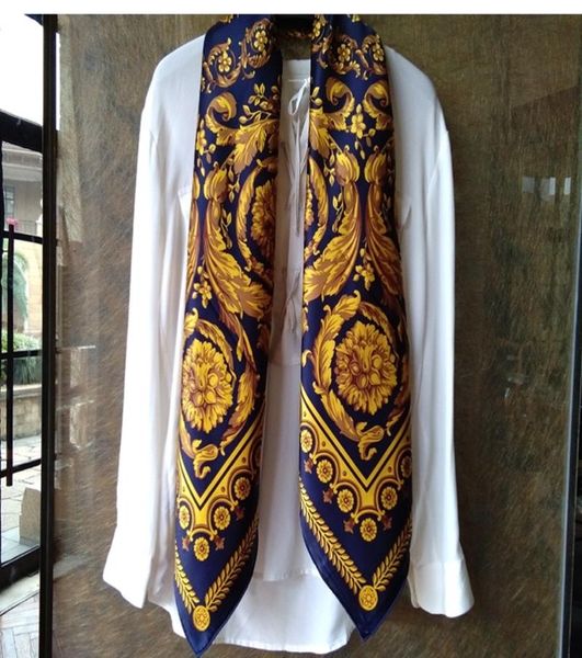 classical baroque pattern women 100 silk scarf shawl foulard luxury soft soomth touching 108108cm cx2007276314868, Blue;gray
classical baroque pattern women 100 silk scarf shawl foulard luxury soft soomth touching 108108cm cx2007276314868, Blue;gray