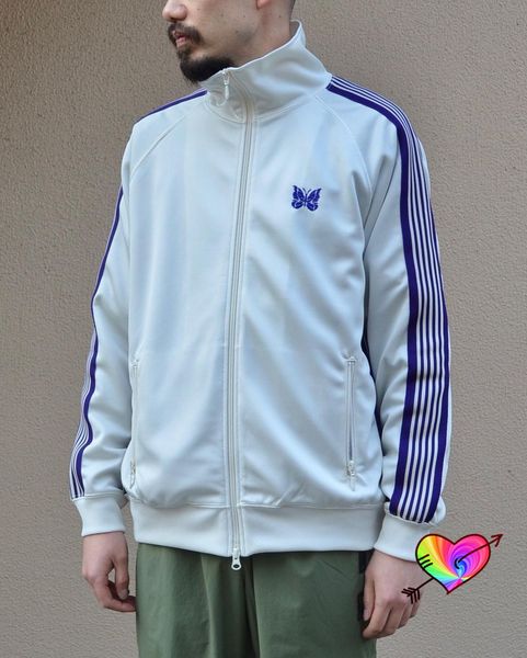 mens jackets green needles jacket men women knitted stripe butterfly awge track high street poly smooth coat 230905, Black;brown
mens jackets green needles jacket men women knitted stripe butterfly awge track high street poly smooth coat 230905, Black;brown