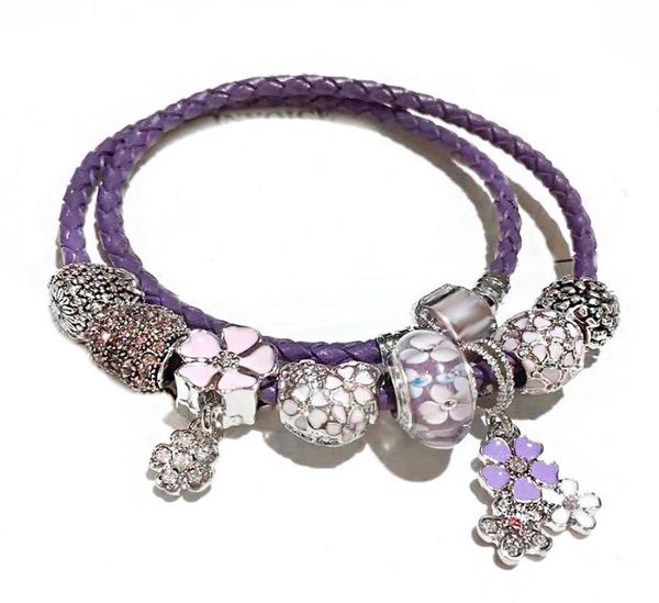 925 sterling silver pink flower charm bead five petals flower fit european bracelets for women charm double layer genuine leather chain fash, Golden;silver
925 sterling silver pink flower charm bead five petals flower fit european bracelets for women charm double layer genuine leather chain fash, Golden;silver