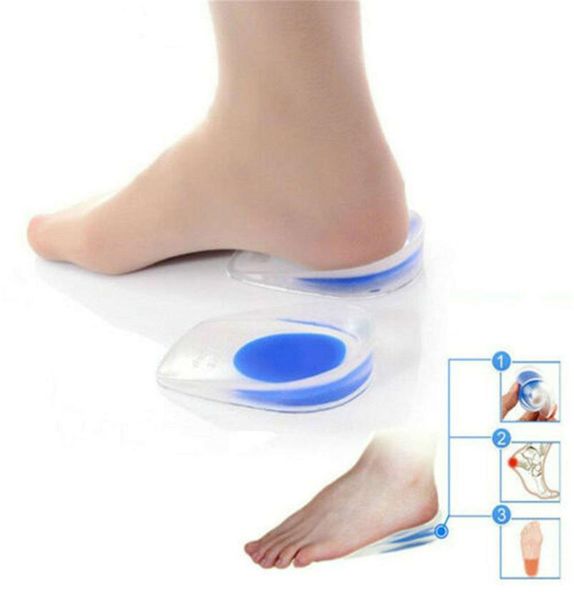 ortic insole gel soft silicone pain relief increase heel support plantar care foot inserts shock cushion pads cup halfheight 24330170, White;pink
ortic insole gel soft silicone pain relief increase heel support plantar care foot inserts shock cushion pads cup halfheight 24330170, White;pink