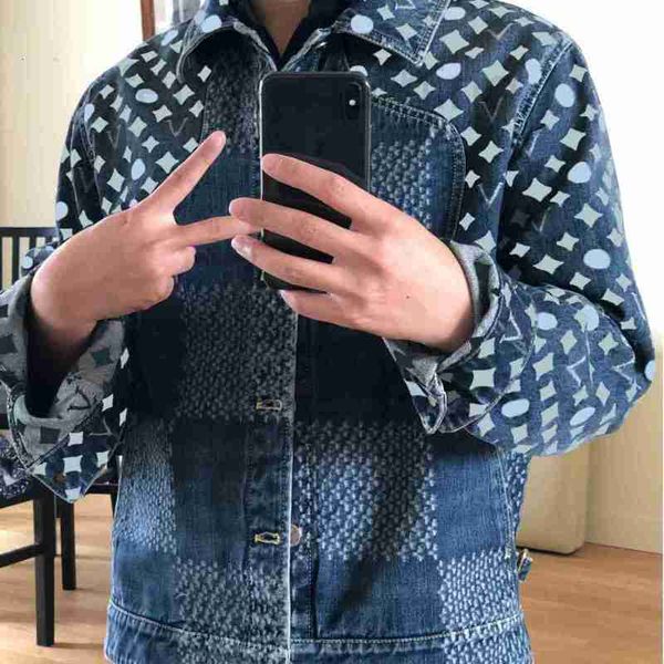 women's jackets designer classic autumn chessboard checkerboard full print denim jacket with casual and versatile trend 64lv, Black;brown
women's jackets designer classic autumn chessboard checkerboard full print denim jacket with casual and versatile trend 64lv, Black;brown