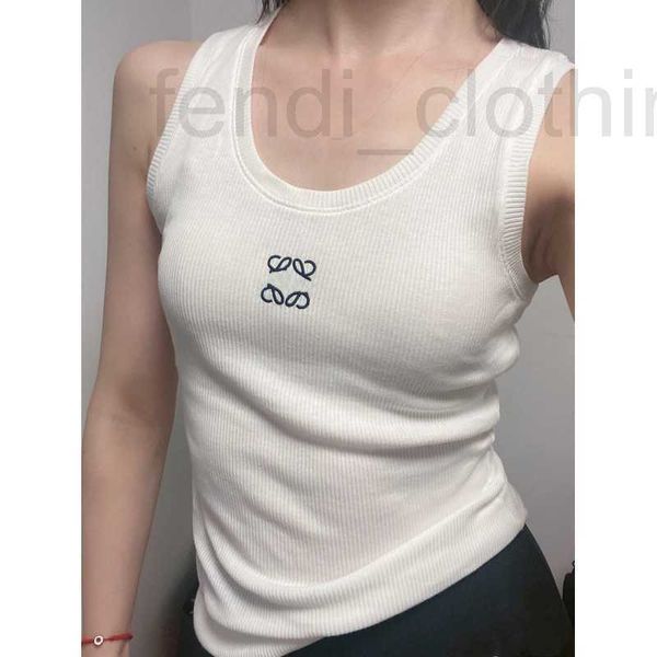 women's tanks & camis designer luxury fashion pure white embroidery small label slim fit tank bottom knitted rib strap 07pe
women's tanks & camis designer luxury fashion pure white embroidery small label slim fit tank bottom knitted rib strap 07pe