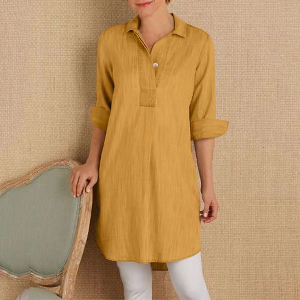 women's polos 2023 autumn cotton linen europe and the united state's longsleeved vneck shirt ol business solid color blouse 230905, White
women's polos 2023 autumn cotton linen europe and the united state's longsleeved vneck shirt ol business solid color blouse 230905, White