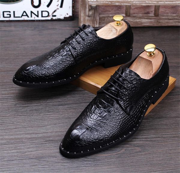 men's odile grain genuine leather dress shoes fashion man pointed toe casual wedding party oxfords mens lace-up business office flats47, Black
men's odile grain genuine leather dress shoes fashion man pointed toe casual wedding party oxfords mens lace-up business office flats47, Black