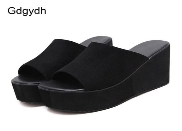 gdgydh summer slip on women wedges sandals platform high heels fashion open toe ladies casual shoes comfortable promotion 2203183504, Black
gdgydh summer slip on women wedges sandals platform high heels fashion open toe ladies casual shoes comfortable promotion 2203183504, Black