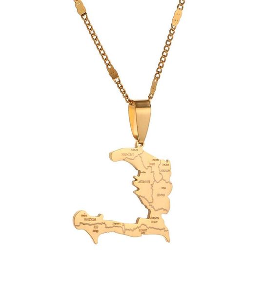 stainless steel the republic of haiti map pendant necklace portauprince map chain jewelry241k5730094, Silver
stainless steel the republic of haiti map pendant necklace portauprince map chain jewelry241k5730094, Silver