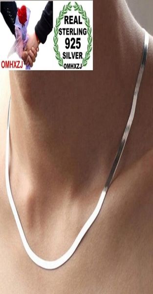 omhxzj wholesale fashion woman man 4.0mm platinum 925 sterling silver flat bone short chains necklaces couples gift nk071895065
omhxzj wholesale fashion woman man 4.0mm platinum 925 sterling silver flat bone short chains necklaces couples gift nk071895065