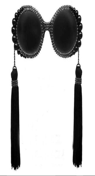 tassel pearl sunglasses designer sunglasses for women diamond vintage round big frame sunglasses party gift7389041, White;black
tassel pearl sunglasses designer sunglasses for women diamond vintage round big frame sunglasses party gift7389041, White;black