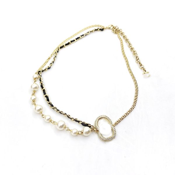 brand pearl pendant necklaces channel luxury designer necklaces pendant choker ccity love chain women plated letter jewelry accessories ax45, Silver
brand pearl pendant necklaces channel luxury designer necklaces pendant choker ccity love chain women plated letter jewelry accessories ax45, Silver
