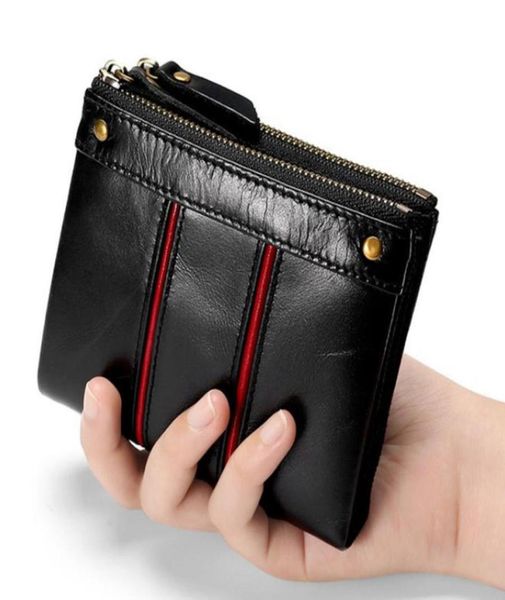 purse antithef men wallets oil wax genuine leather male short wallet zippers and hasp man039s with coin pockets card holders6145848, Red;black
purse antithef men wallets oil wax genuine leather male short wallet zippers and hasp man039s with coin pockets card holders6145848, Red;black