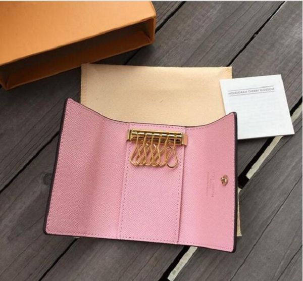 lb03 famous brand new women men classic 6 key holder cover luxury keychain with boxdust bag card key 7097473, Red;blue
lb03 famous brand new women men classic 6 key holder cover luxury keychain with boxdust bag card key 7097473, Red;blue