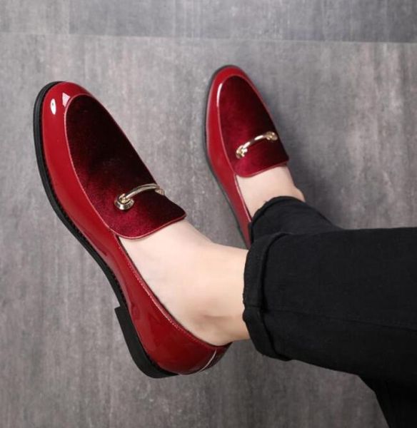 2022 fashion pointed toe dress shoes men loafers patent leather oxford shoes for men formal mariage wedding shoes size eu39472226580, Black
2022 fashion pointed toe dress shoes men loafers patent leather oxford shoes for men formal mariage wedding shoes size eu39472226580, Black