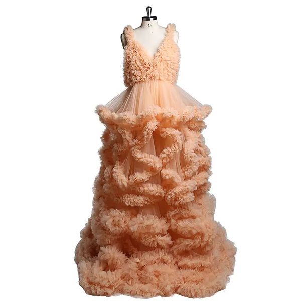 new arrival fluffy p shoot maternity wedding gown luxurious marriage bridal wear morning gown ruffle kimono for pgraphy, White
new arrival fluffy p shoot maternity wedding gown luxurious marriage bridal wear morning gown ruffle kimono for pgraphy, White
