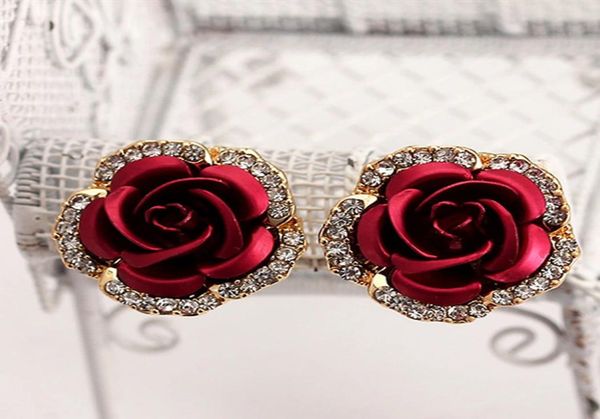 luxury rose flower stud earrings for women crystal clip on earrings fashion girls jewelry gift in bulk8254235, Golden;silver
luxury rose flower stud earrings for women crystal clip on earrings fashion girls jewelry gift in bulk8254235, Golden;silver