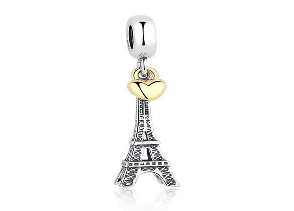 paris eiffel tower charm pendant gold heart beads fit bracelets necklaces3009369, Black
paris eiffel tower charm pendant gold heart beads fit bracelets necklaces3009369, Black