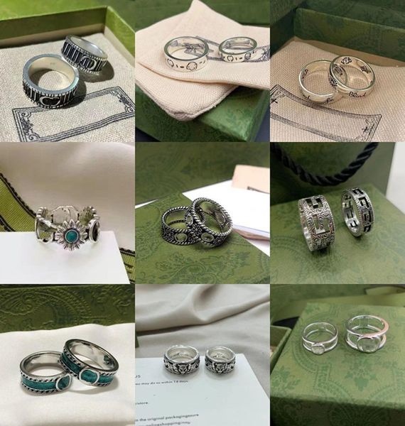 luxury designer extravagant brand letter band rings 18k gold plated stainless steel open ring fashion women men turquoise crystal 3894671, Silver
luxury designer extravagant brand letter band rings 18k gold plated stainless steel open ring fashion women men turquoise crystal 3894671, Silver