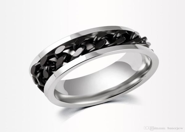 stainless steel rings spinner chain ring gold black silver stainless steel chain whole mens jewelry men039s rings4950081
stainless steel rings spinner chain ring gold black silver stainless steel chain whole mens jewelry men039s rings4950081