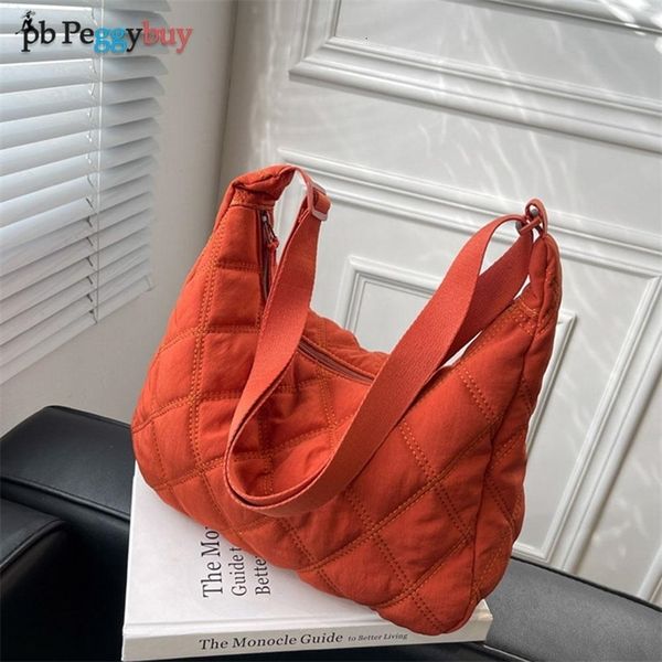 evening bag nylon cotton padded crossbody winter lattice thread solid color shoulder bags female large handbag 230905
evening bag nylon cotton padded crossbody winter lattice thread solid color shoulder bags female large handbag 230905