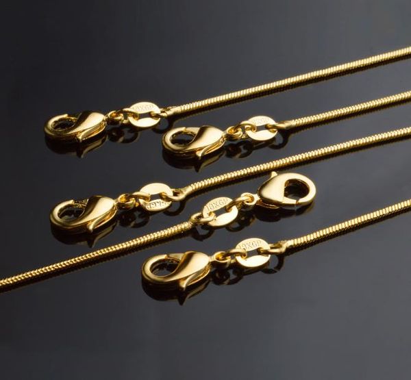 sale 100pcs 18k stamped gold plated smooth chain necklace lobster clasps chain jewelry size 1mm 16inch --- 30 inch7864105, Silver
sale 100pcs 18k stamped gold plated smooth chain necklace lobster clasps chain jewelry size 1mm 16inch --- 30 inch7864105, Silver