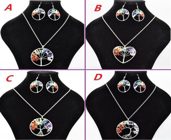 women rainbow 7 chakra amethyst tree of life quartz chips earrings necklace jewelry sets multicolor wisdom tree natural stone ne8096228, Silver
women rainbow 7 chakra amethyst tree of life quartz chips earrings necklace jewelry sets multicolor wisdom tree natural stone ne8096228, Silver