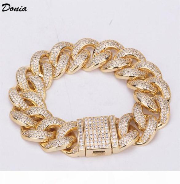 donia jewelry fashion europe and america hiphop hip hop bracelet micro inlaid zircon men039s bracelet cuban chain8797608, Black
donia jewelry fashion europe and america hiphop hip hop bracelet micro inlaid zircon men039s bracelet cuban chain8797608, Black