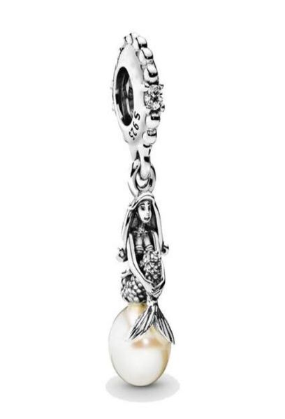 original 925 sterling silver bead charm pearl diney luminous ariel dangle beads fit bracelet & necklace diy jewelry4287106, Black
original 925 sterling silver bead charm pearl diney luminous ariel dangle beads fit bracelet & necklace diy jewelry4287106, Black
