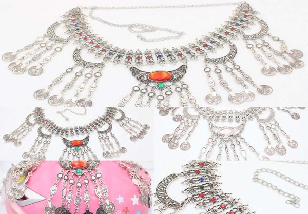 bohemian fashion national style body female alloy jewelry waist chain lady6116368, Silver
bohemian fashion national style body female alloy jewelry waist chain lady6116368, Silver