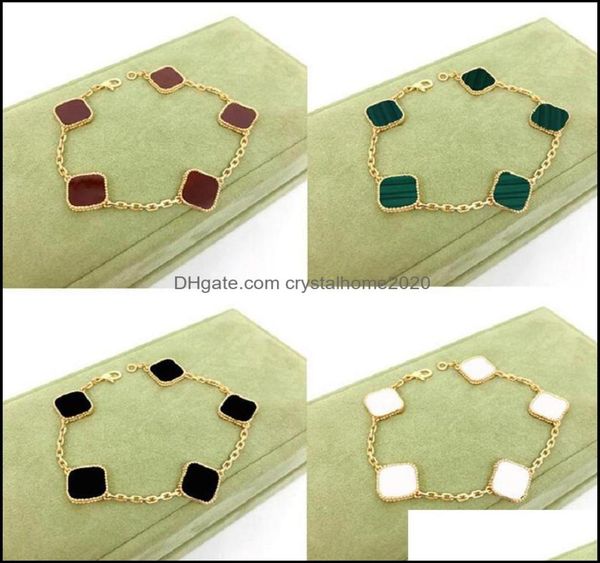 charm bracelets jewelry ll elegance fashion classic4four leaf clover charms bangle chain van gem agate shell luck ot0748770733, Golden;silver
charm bracelets jewelry ll elegance fashion classic4four leaf clover charms bangle chain van gem agate shell luck ot0748770733, Golden;silver