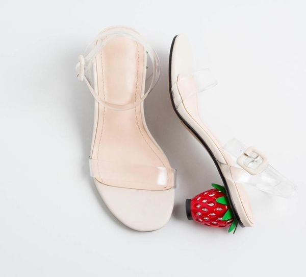 strawberryshaped heel transparent sandals designer shoe fashion sandals lady sandals for womens metal buckle heel 5cm us4070566, Black
strawberryshaped heel transparent sandals designer shoe fashion sandals lady sandals for womens metal buckle heel 5cm us4070566, Black