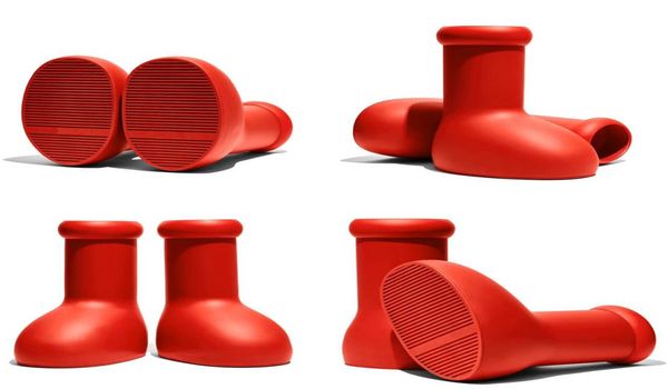 astro boy big red mschf boots mens women rain boot round heads booties eur 3645 with box5346879, Black
astro boy big red mschf boots mens women rain boot round heads booties eur 3645 with box5346879, Black