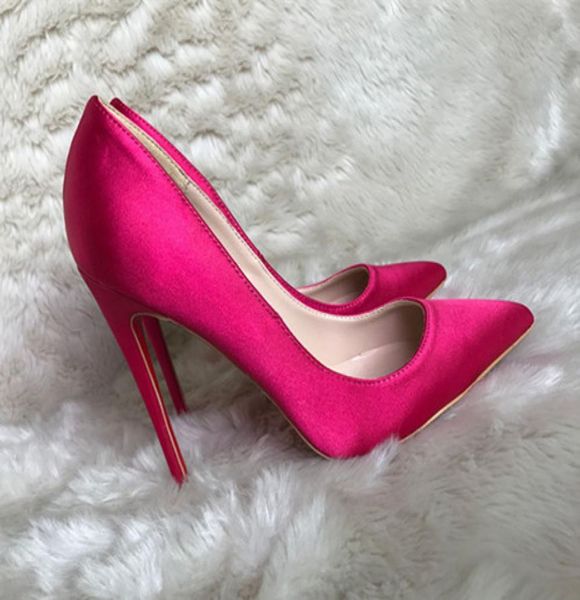 fuchsia satin bridal pumps pointed toe women shoes 8 cm cm 12cm high heels wedding stilettos3108495, Black
fuchsia satin bridal pumps pointed toe women shoes 8 cm cm 12cm high heels wedding stilettos3108495, Black