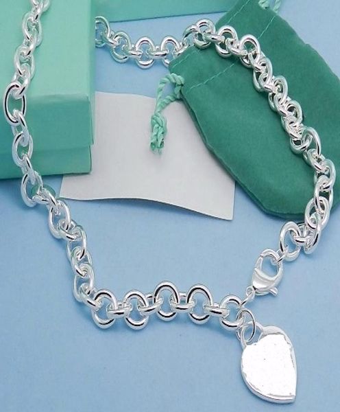 2019 arrival silver 925 thick silver chain heart pendant necklaces charms size with box and dastbag1740070
2019 arrival silver 925 thick silver chain heart pendant necklaces charms size with box and dastbag1740070