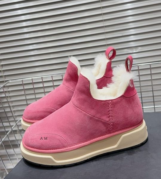 winter men's and women's new plush shoes boots malibu ankle snow boots thick soles fashionable and warm, Black
winter men's and women's new plush shoes boots malibu ankle snow boots thick soles fashionable and warm, Black
