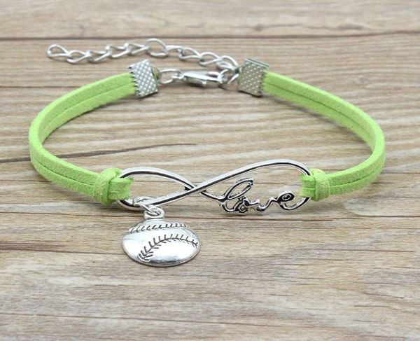 minimalist friends friendship gift infinity love sports baseball charm suede leather adjustable bracelets for women jewelry6174714, Golden;silver
minimalist friends friendship gift infinity love sports baseball charm suede leather adjustable bracelets for women jewelry6174714, Golden;silver