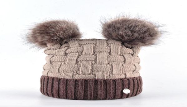 winter womens beanie hat with two pompom knitting wool skullies cap female imitation ball knitted beanies bonnet girls touca d18112170680, Blue;gray
winter womens beanie hat with two pompom knitting wool skullies cap female imitation ball knitted beanies bonnet girls touca d18112170680, Blue;gray
