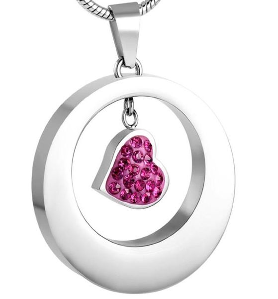 ijd8251 life circle crystal heart stainless steel cremation memorial necklace for ashes urn women for love necklace jewelry8685971, Silver
ijd8251 life circle crystal heart stainless steel cremation memorial necklace for ashes urn women for love necklace jewelry8685971, Silver