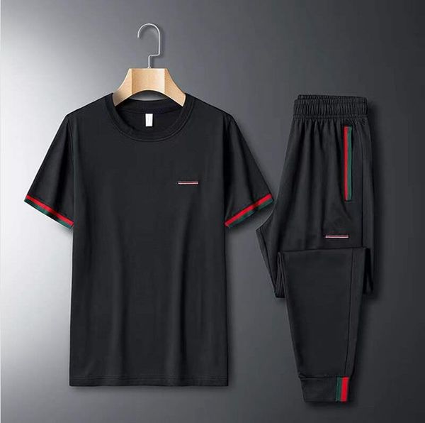 designer tracksuits t shirt and shorts 2 piece sets mens womens leisure streetwear fashion white black embroidered short sleeves tee and pan, Gray
designer tracksuits t shirt and shorts 2 piece sets mens womens leisure streetwear fashion white black embroidered short sleeves tee and pan, Gray
