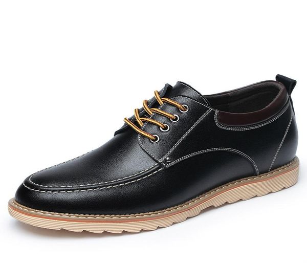 man shoes leather genuine italian elevator shoes for men formal dress business casual leather shoes sneakers sepatu k9837939, Black
man shoes leather genuine italian elevator shoes for men formal dress business casual leather shoes sneakers sepatu k9837939, Black