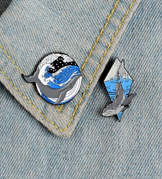 deep sea whale pins blue wave lonely grey whale enamel brooches for women lapel pin badge clothes backpack bag animal jewelry gift9033447, Gray
deep sea whale pins blue wave lonely grey whale enamel brooches for women lapel pin badge clothes backpack bag animal jewelry gift9033447, Gray