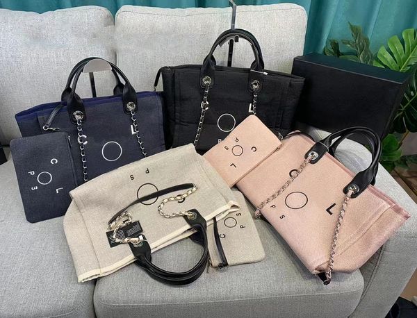 designer bag canvas tote bags chain bags large capacity shopping bag 2 pieces pearl embroidery beach women luxury fashion knitting purse han
designer bag canvas tote bags chain bags large capacity shopping bag 2 pieces pearl embroidery beach women luxury fashion knitting purse han