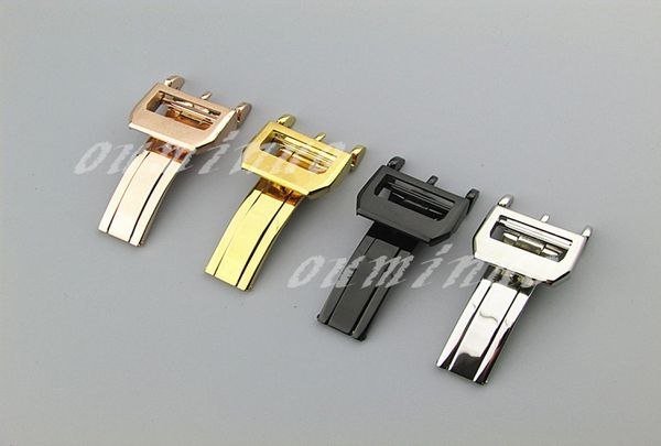 18mm new stainless steel watch bands strap silver black gold rose gold buckle deployment clasp for iwc watch bands5518570, Black;brown
18mm new stainless steel watch bands strap silver black gold rose gold buckle deployment clasp for iwc watch bands5518570, Black;brown