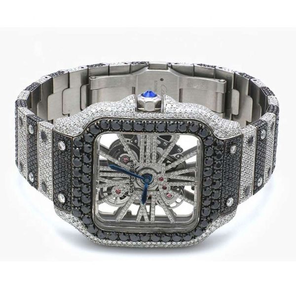 fine jewelry luxury hiphop iced out moissanite diamond watch hiphop jewelry making created moissanite watch for men, Silver
fine jewelry luxury hiphop iced out moissanite diamond watch hiphop jewelry making created moissanite watch for men, Silver