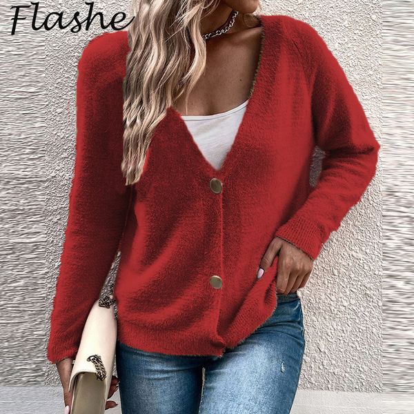 women's wool blends women casual short knitted cardigan autumn winter short jackets for women fashion loose long sleeve coat 230905, Black
women's wool blends women casual short knitted cardigan autumn winter short jackets for women fashion loose long sleeve coat 230905, Black