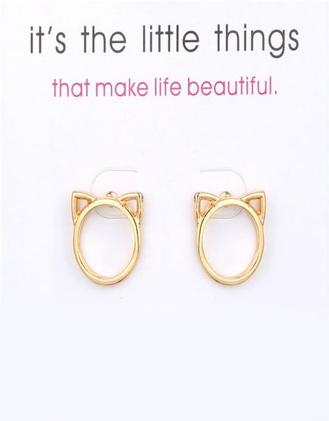 cute cat ears earrings alloy exquisite gold silver color stud earrings women039s sweet exquisite card jewelry gifts1534929, Golden;silver
cute cat ears earrings alloy exquisite gold silver color stud earrings women039s sweet exquisite card jewelry gifts1534929, Golden;silver
