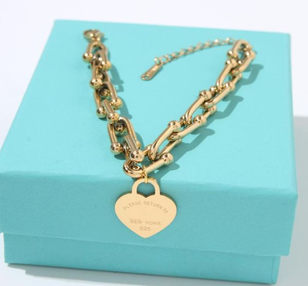 fashion style heart bracelets designer for women bangle wristband cuff chain designer letter jewelry stainless steel wedding lovers gift bra, Golden;silver
fashion style heart bracelets designer for women bangle wristband cuff chain designer letter jewelry stainless steel wedding lovers gift bra, Golden;silver