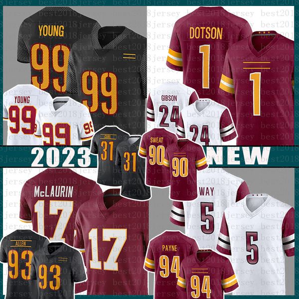 jahan dotson chase young football jersey men terry mclaurin washingtons commanders antonio gibson jonathan allen tress way daron payne kamre, Black;red
jahan dotson chase young football jersey men terry mclaurin washingtons commanders antonio gibson jonathan allen tress way daron payne kamre, Black;red