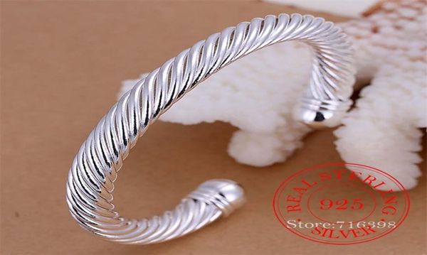 925 sterling silver bangles men twisted cable bracelet antique brand vintage bangles christmas gifts womens cuff bracelet 2207164007761, Black
925 sterling silver bangles men twisted cable bracelet antique brand vintage bangles christmas gifts womens cuff bracelet 2207164007761, Black