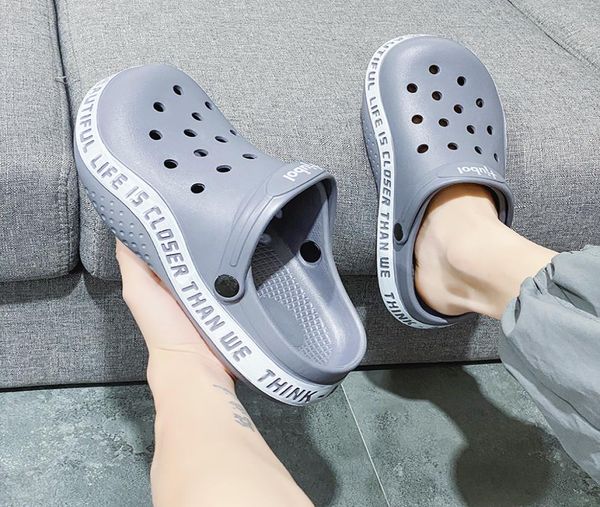 2021 men sandals summer hole shoes ks crok rubber s men platform garden shoes gray se beach flat sandals slippers1886995, Black
2021 men sandals summer hole shoes ks crok rubber s men platform garden shoes gray se beach flat sandals slippers1886995, Black