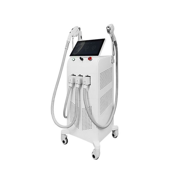 

soprano three-in-one integrated instrument 16 bar ice 808 diode laser 800w elight ipl laser hair removal 3 in 1 elight ipl nd yag laser 808n, Black