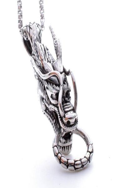punk style casting biker dragon head pendant silver stainless steel gothic necklace with box chain 3mm 240391584664
punk style casting biker dragon head pendant silver stainless steel gothic necklace with box chain 3mm 240391584664